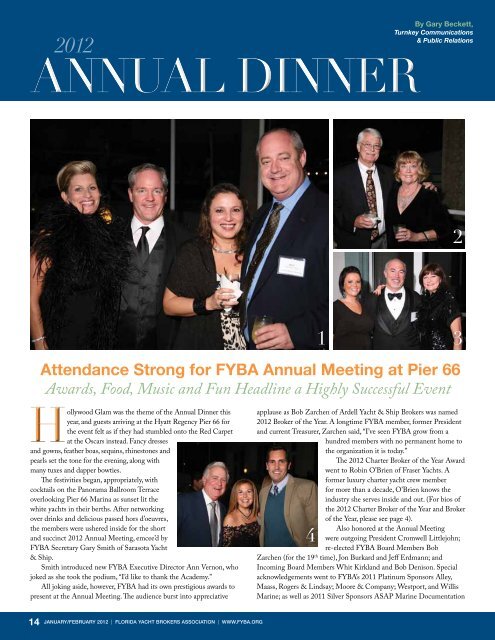 Jan/Feb 2012 - Florida Yacht Brokers Association, Inc.