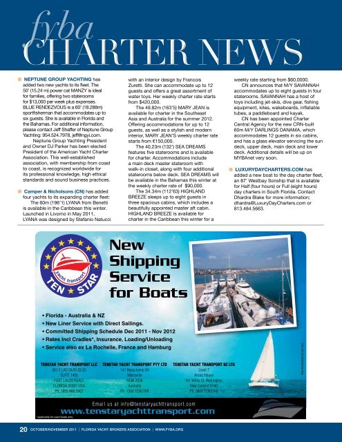 Jan/Feb 2012 - Florida Yacht Brokers Association, Inc.