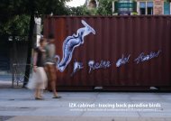 IZK cabinet - tracing back paradise birds