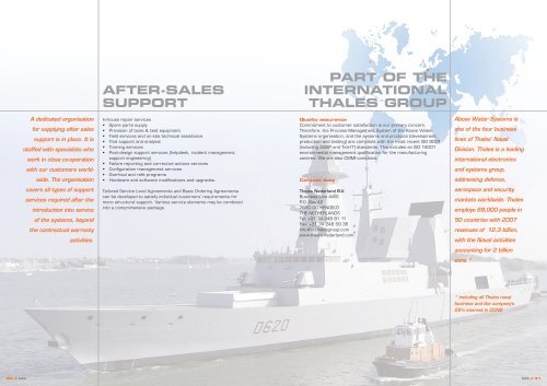 documentation - Thales Sails the Seven Seas