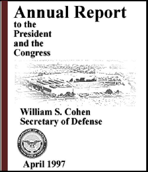 1997 Annual Defense Report Table of Contents - Air Force Magazine