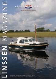 BOATING & LIFESTYLE MAGAZINE FROM LINSSEN YACHTS