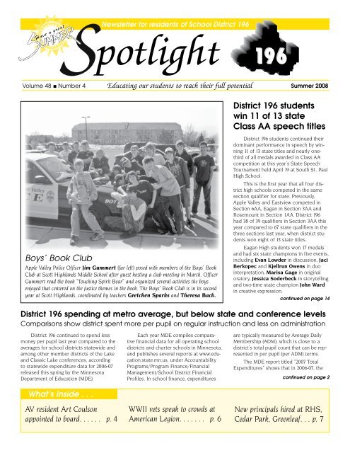 Boys Independent School District 196
