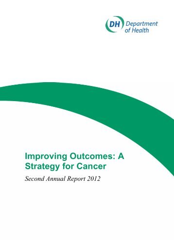 Improving Outcomes: A Strategy for Cancer - Department of Health