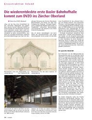 Download Artikel - Dampfbahn-Verein Zürcher Oberland DVZO