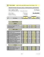 B.S.S. GmbH. - Gutachten - Dr.Reckenzaun