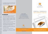 Portail Marocain des Marchés Publics