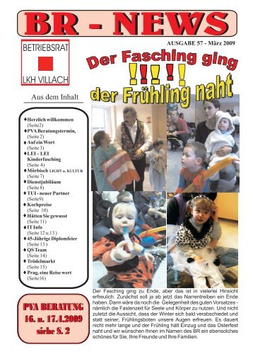 Ausgabe 57 neu.cdr - Betriebsrat LKH Villach