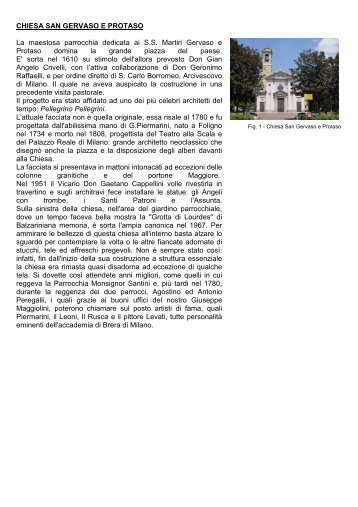 11_edifici storici- monumenti.pdf - Ecomuseo e Agenda 21 Parabiago