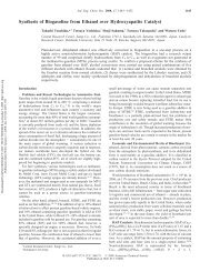 Synthesis of Biogasoline from Ethanol over Hydroxyapatite Catalyst