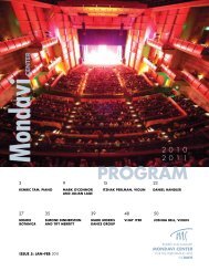 Download PDF - Mondavi Center