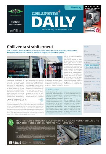 Chillventa – Internationale Fachmesse für Kälte, Raumluft ...