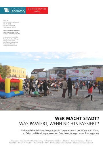 Handout EP (PDF) - Urban Research and Design Laboratory ...