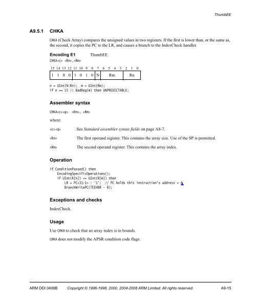 ARM Architecture Reference Manual ARMv7-A and ARMv7-R edition