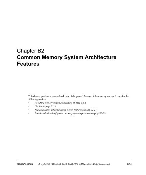 ARM Architecture Reference Manual ARMv7-A and ARMv7-R edition