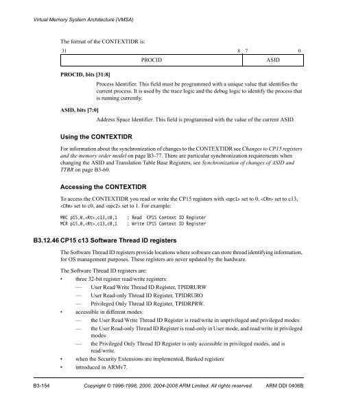 ARM Architecture Reference Manual ARMv7-A and ARMv7-R edition