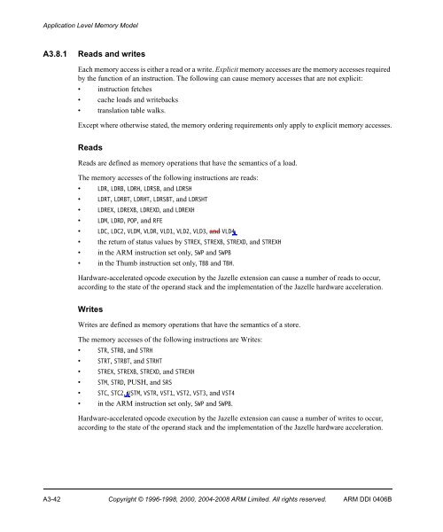 ARM Architecture Reference Manual ARMv7-A and ARMv7-R edition