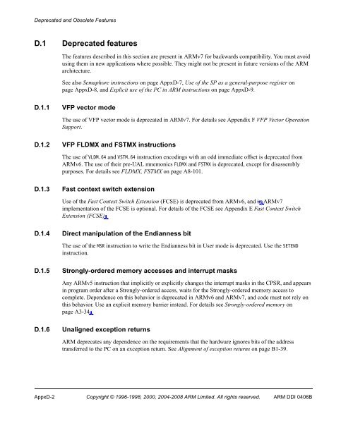 ARM Architecture Reference Manual ARMv7-A and ARMv7-R edition