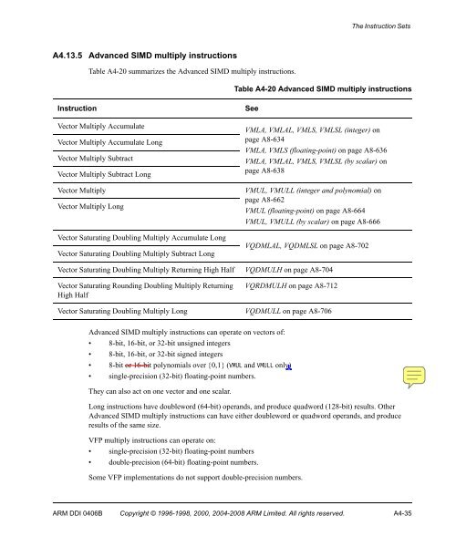 ARM Architecture Reference Manual ARMv7-A and ARMv7-R edition