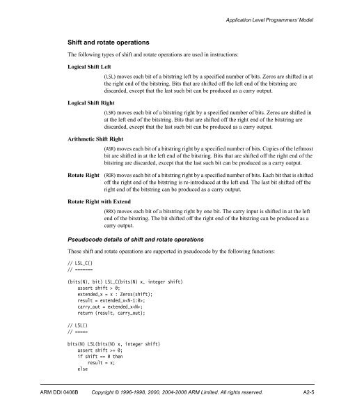 ARM Architecture Reference Manual ARMv7-A and ARMv7-R edition