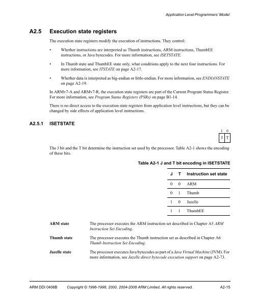 ARM Architecture Reference Manual ARMv7-A and ARMv7-R edition