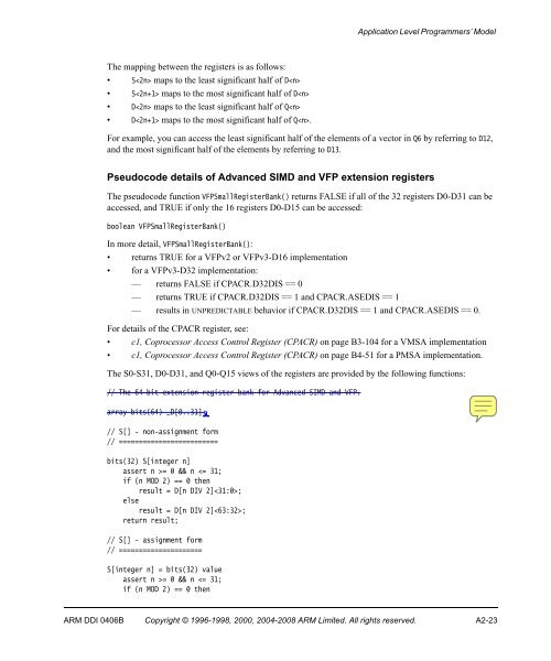 ARM Architecture Reference Manual ARMv7-A and ARMv7-R edition