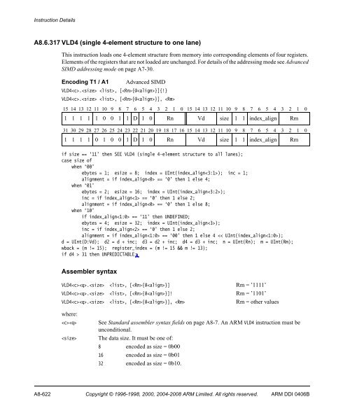 ARM Architecture Reference Manual ARMv7-A and ARMv7-R edition