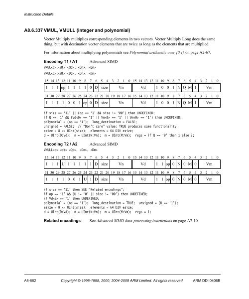 ARM Architecture Reference Manual ARMv7-A and ARMv7-R edition