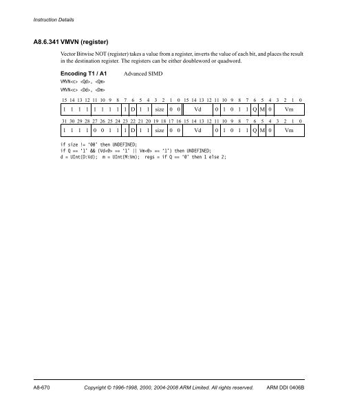 ARM Architecture Reference Manual ARMv7-A and ARMv7-R edition