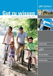 Gut zu wissen - Alb-Elektrizitaetswerk Geislingen-Steige eG