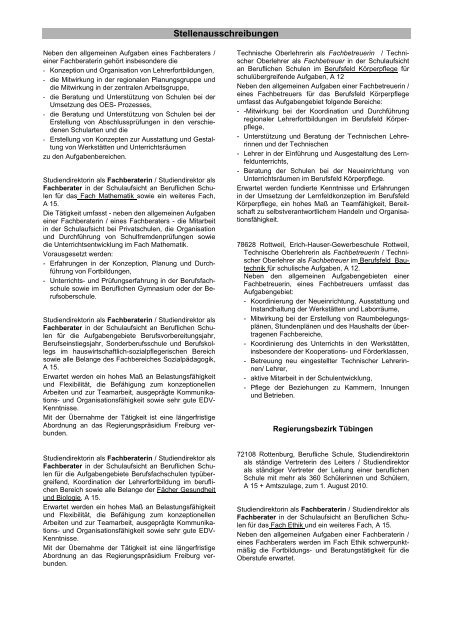 Amtsblatt Kultus und Unterricht Nr. 3/2010 vom 1. Februar 2010 ...