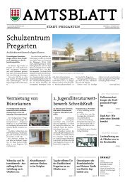 Amtsblatt Stadt Pregarten