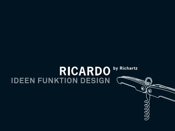 IDEEN FUNKTION DESIGN - Richartz