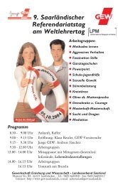 Programm-9. Ref.-Tag-Internet.qxd - GEW-Saarland