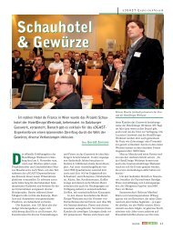 Schauhotel & Gewürze Schauhotel & Gewürze - a3GAST Expertenforum