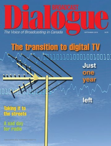 The transition to digital TV - Broadcast Dialogue
