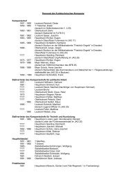 Personal der Funktechnischen Kompanie ... - Siegfried Mühle