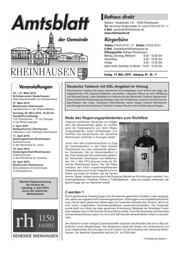 Nr. 11 - Gemeinde Rheinhausen