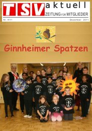 Ginnheimer Spatzen - TSV Ginnheim