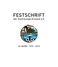 PDF-Version der Festschrift (4,5 MB) - Krefelder Zoo