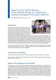 Report on the Twelfth Meeting of the Working - Euroforecaster.org ...