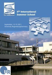 International Summer School PROGRAM - Laboratoire d'Infochimie ...