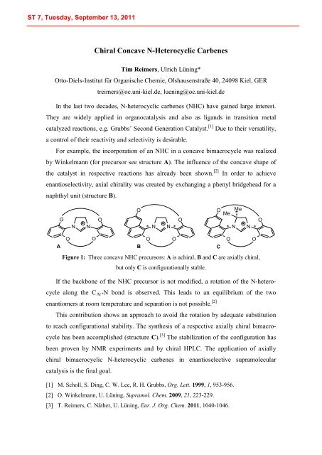 International Summer School PROGRAM - Laboratoire d'Infochimie ...