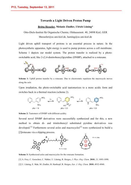 International Summer School PROGRAM - Laboratoire d'Infochimie ...