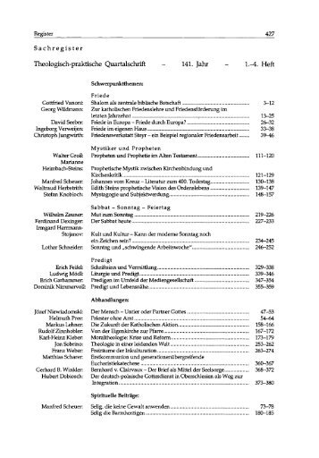 Volltext online - Katholisch-Theologische Privatuniversität Linz