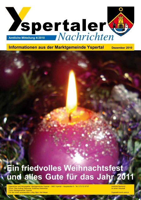 Johann Heuras, berreichten die Plakette im Rahmen einer Feierstunde in der Fachhochschule St. Plten an Frau Dir. Michaela Maier. Bei Verleihung der Auszeichnung fr die Gesunde Volksschule Yspertal