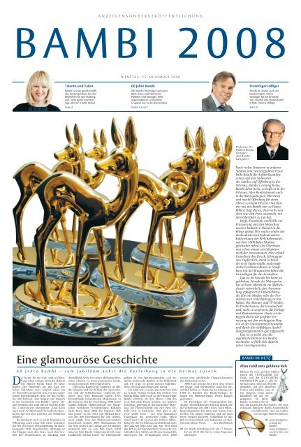 Eine glamouröse Geschichte - Stuttgarter Zeitung