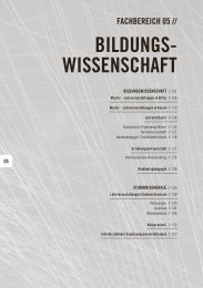 Bildungs- wissenschaft - Alanus Hochschule