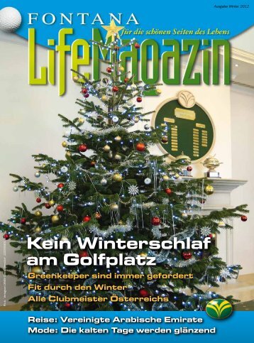 Ausgabe 03/2012 - Golfclub Fontana