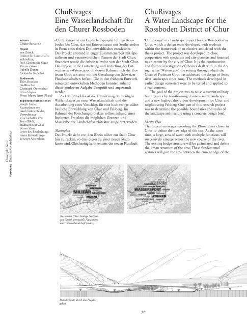 Jahrbuch PDF (63MB) - ETH Zurich - ETH Zürich